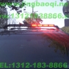 奥迪Q7安装车顶爆闪美国VS SIGNAL DS332红蓝LED爆闪灯长排警灯效果配行李架横杆