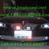宝马BMW5安装了变色中网爆闪灯GL332AMC，美国VS Signal V81警报器