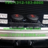 2013款奥迪A6L新车安装美国VS SIGNAL V72PLUS增强版警报器及2套GL332A共16只中网LED爆闪灯警灯实拍图集