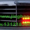 奔驰S350警车安装的美国道奇VISTA长排警灯加装美国VS SIGNAL GL332A GL316A中网LED爆闪警灯实拍照片集